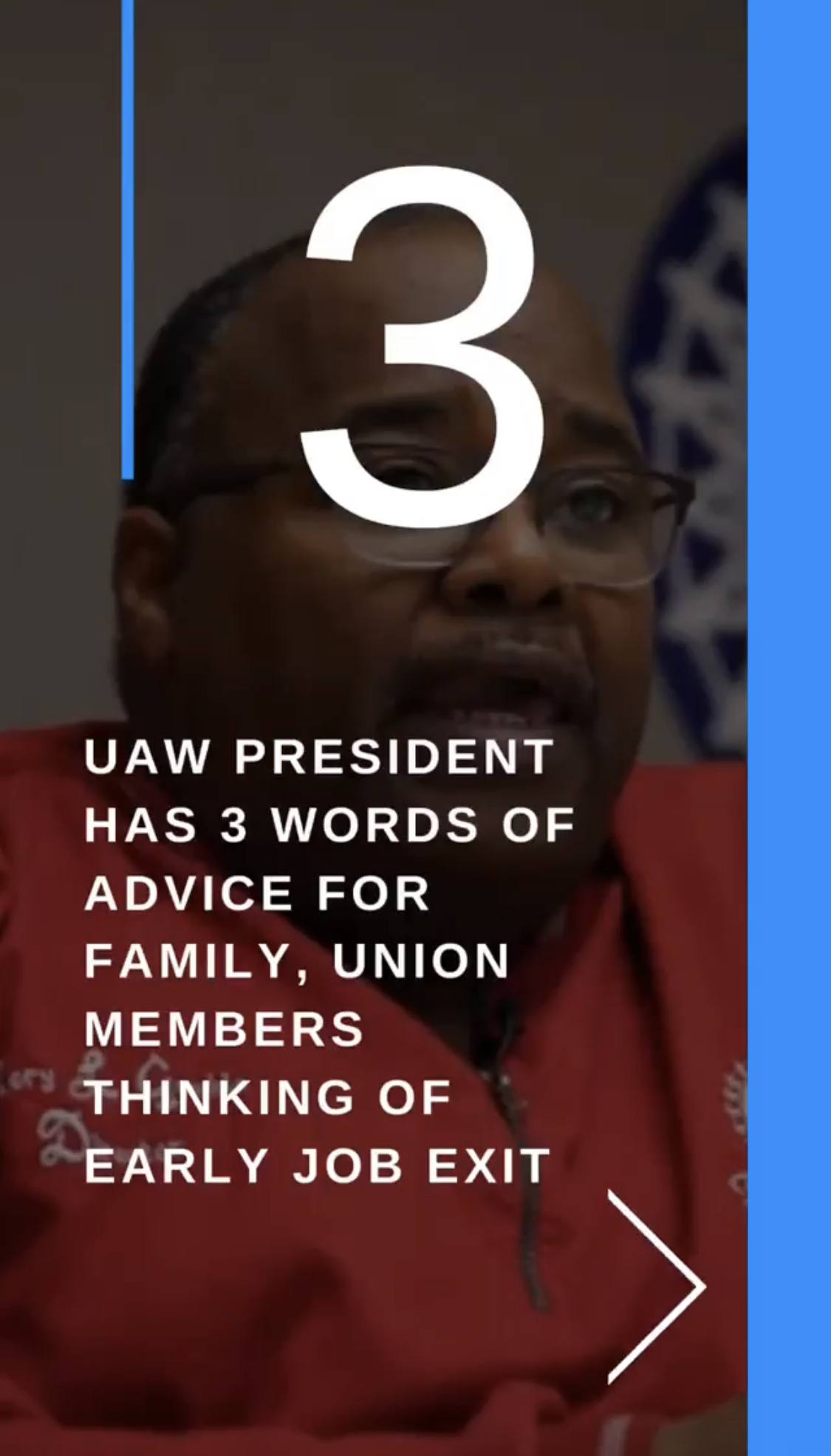 UAW President has 3 words for family, union members thinking of early job exit